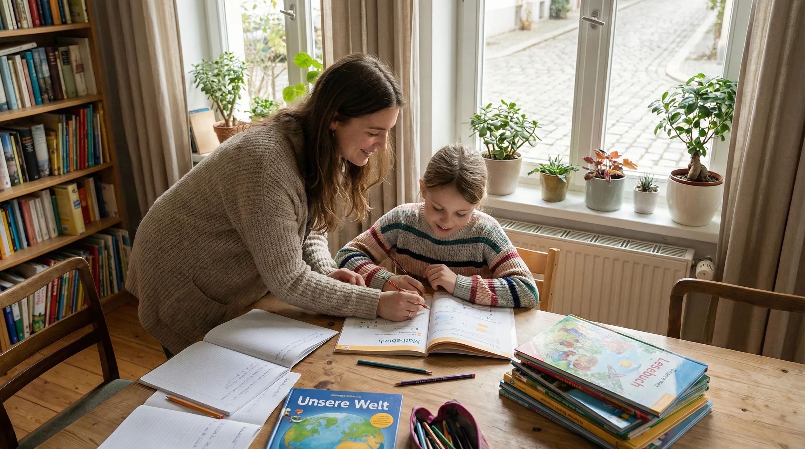 Ankerzeit – Kinder bei der Lernbegleitung in Gotha